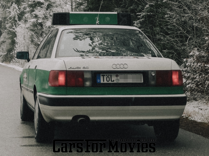 CarsForMovies | Audi 80 B4 1992 Deutschland Weiß Schwarz Einsatzfahrzeug Polizeifahrzeug West Bayern 6483 110